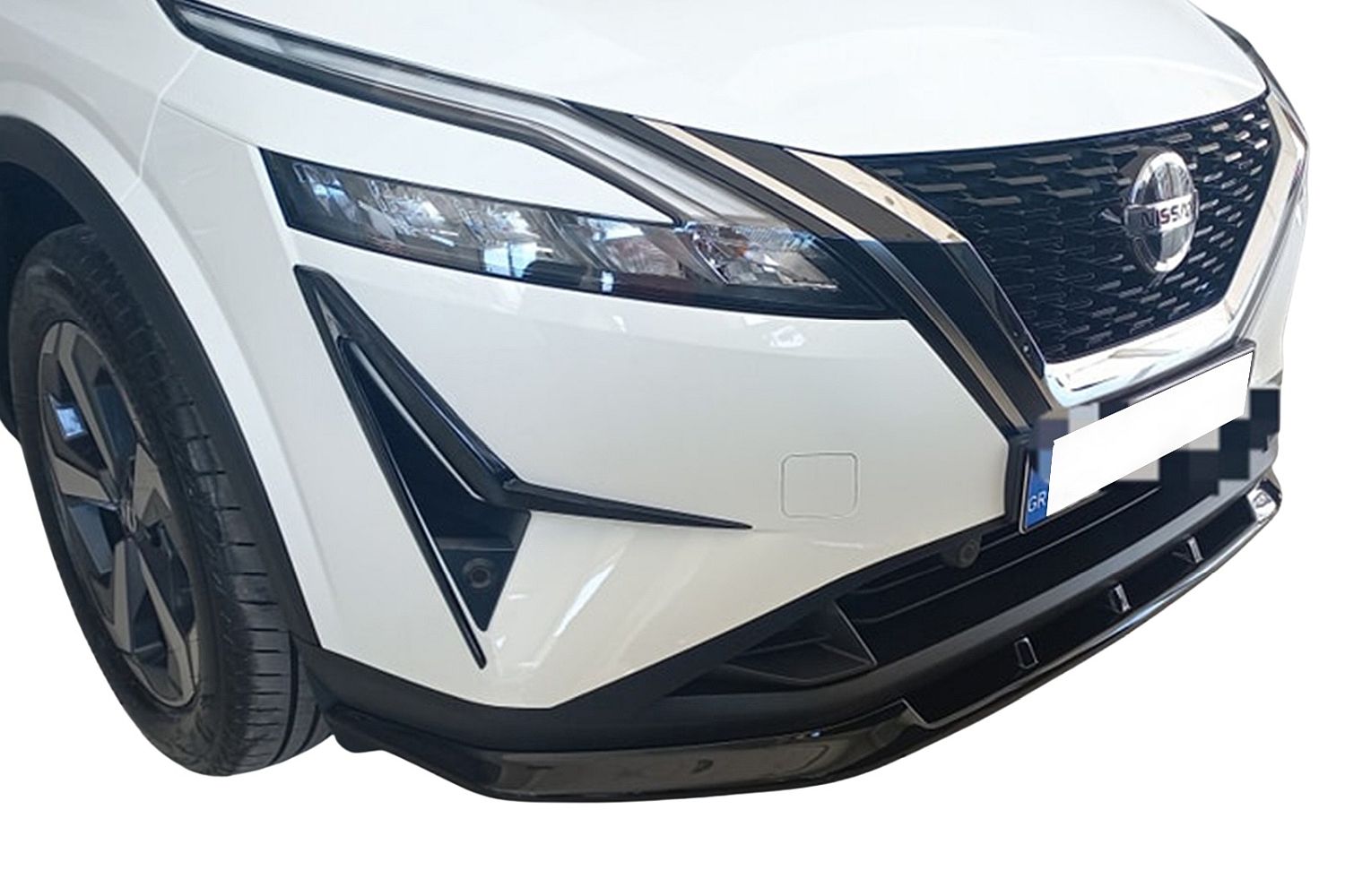 Front spoiler suitable for Nissan Qashqai (J12) 2021-present ABS - painted (2)