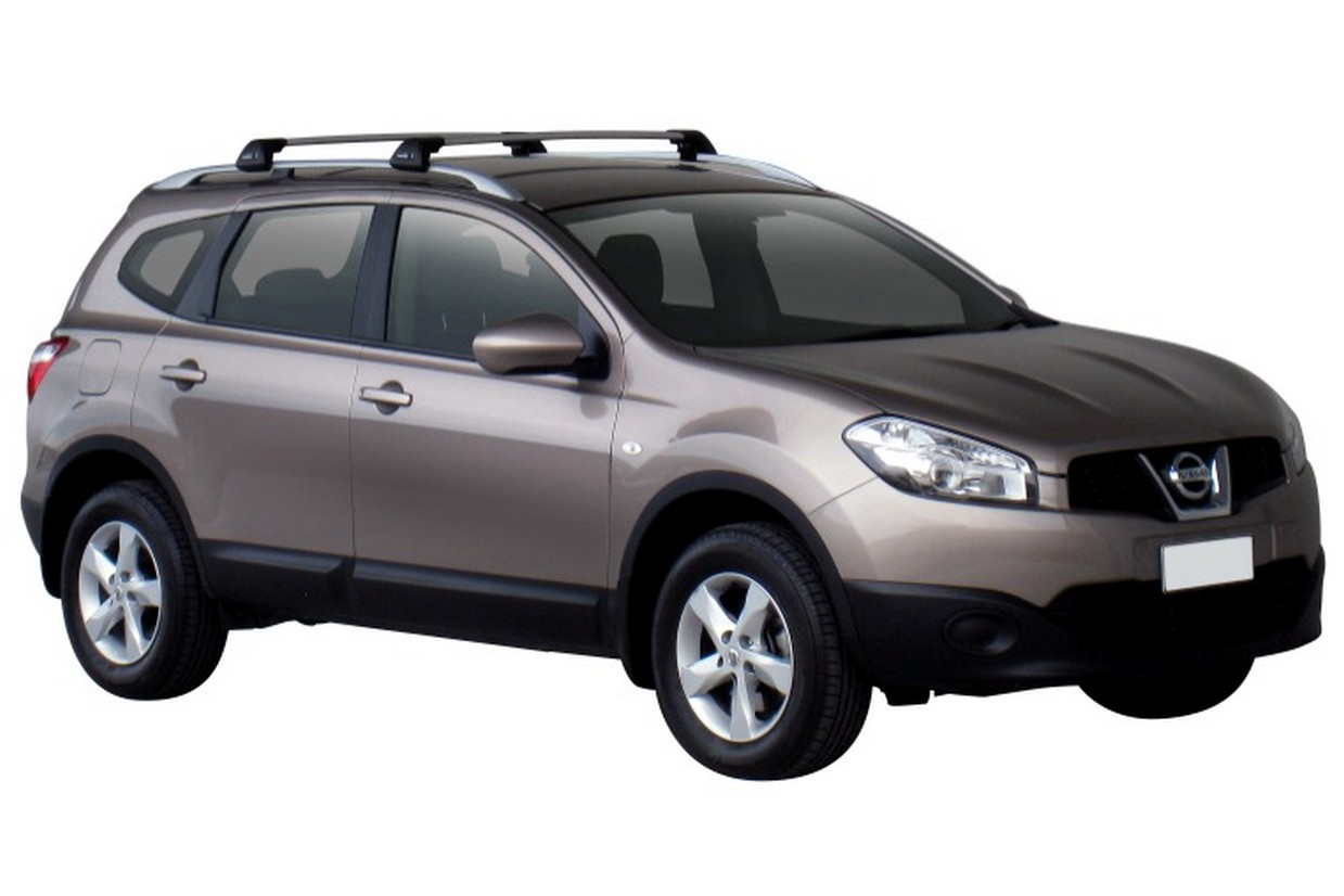 Roof bars Nissan Qashqai+2 (J10) 2008-2013   Yakima Whispbar Flush Bar - NIS2QAWR (1)