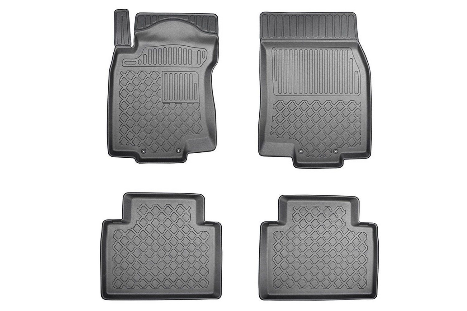 Fußmatten passend für Nissan X-Trail III (T32) 2013-2021 Guardliner PE/TPE Gummi