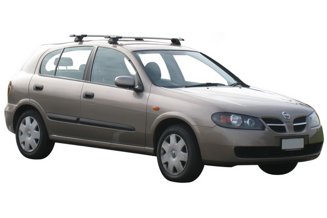 Roof bars Nissan Almera N16 Yakima silver CarParts Expert