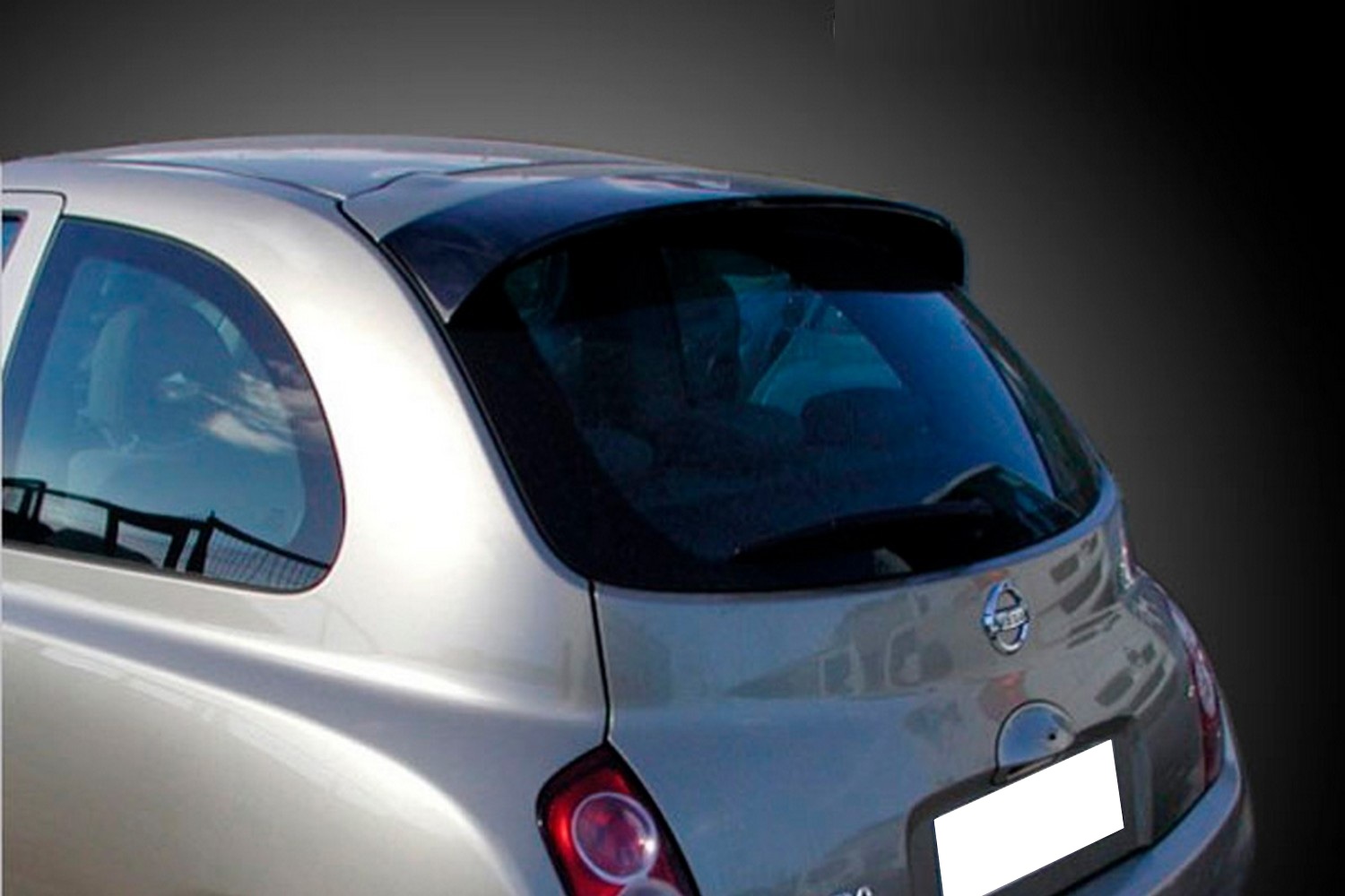 Roof spoiler Nissan Micra (K12) 2002-2010 3 & 5-door hatchback