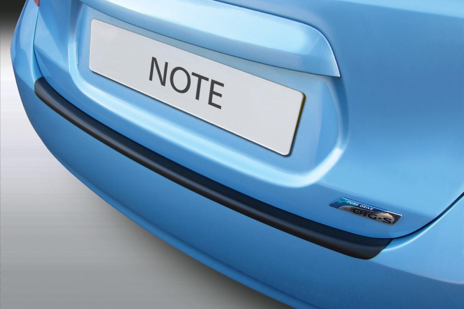 Ladekantenschutz passend für Nissan Note (E12) 2013-heute 5-Türer Schrägheck ABS - Mattschwarz
