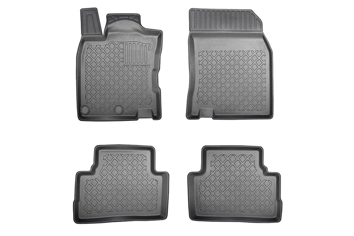 Fußmatten passend für Nissan Qashqai (J11) 2013-2021 Guardliner PE/TPE Gummi