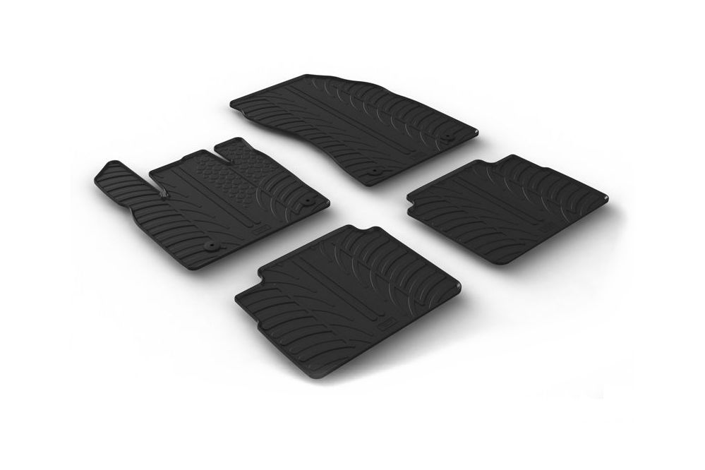 Car mats Nissan X-Trail IV (T33) 2021-present Rubbasol rubber