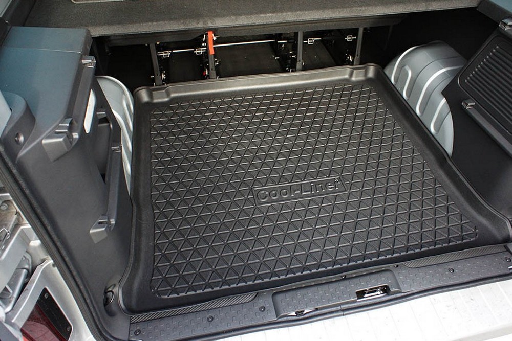 Heck Abtrennung Kofferraum Gardinen für Nissan NV300 ab 2016 Grau