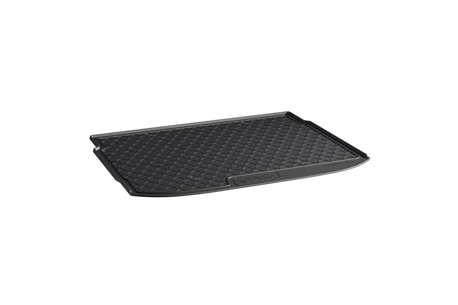 Boot mat suitable for Nissan Qashqai (J12) 2021-present anti slip Rubbasol rubber