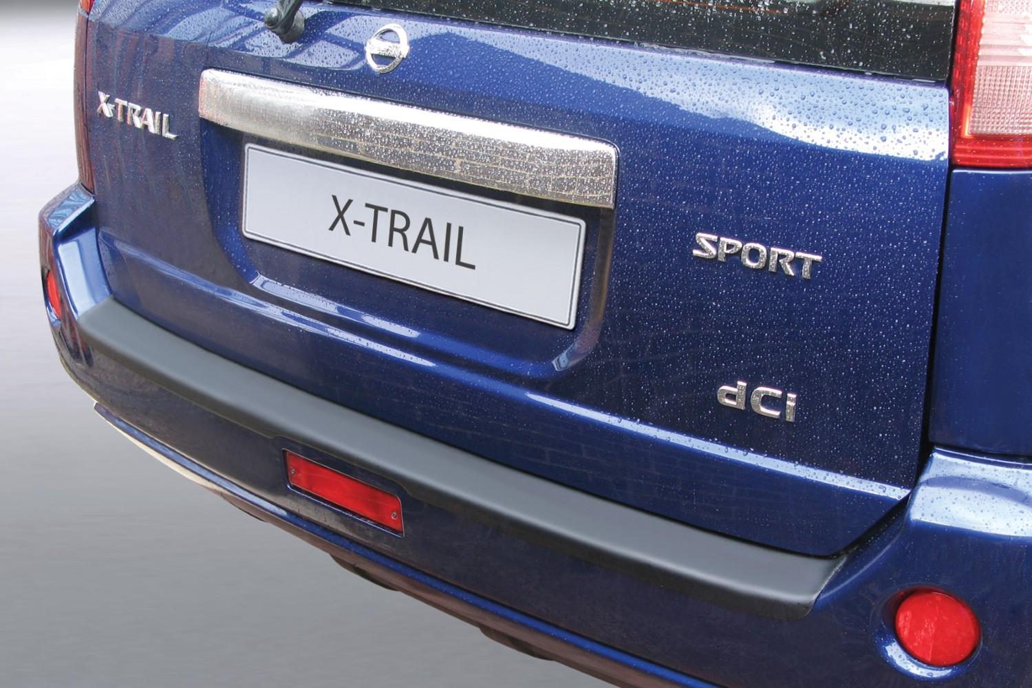 Ladekantenschutz passend für Nissan X-Trail I (T30) 2003-2007 ABS - Mattschwarz