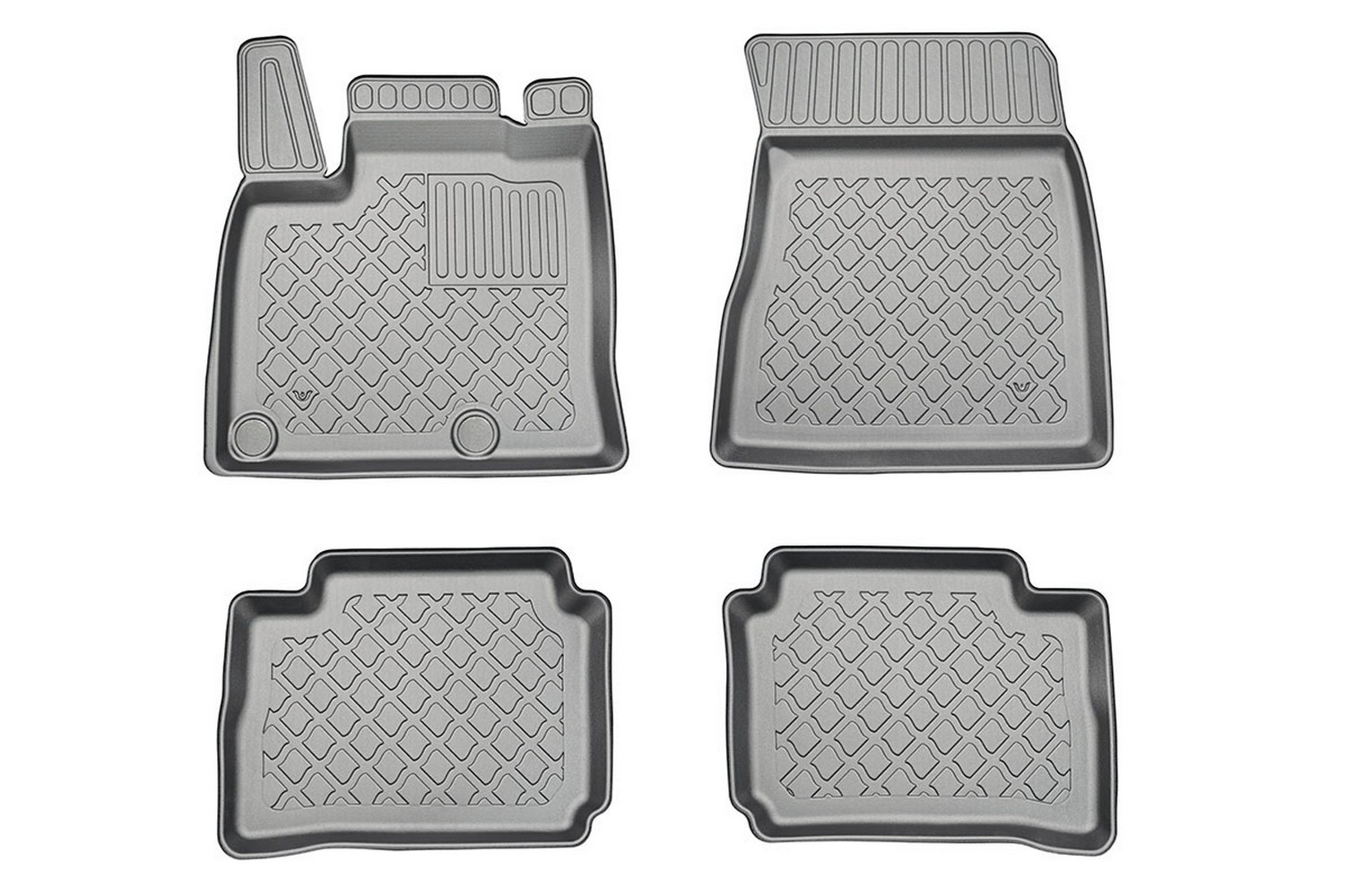 Tapis convient à Nissan Qashqai (J12) 2021-présent Guardliner PE/TPE caoutchouc