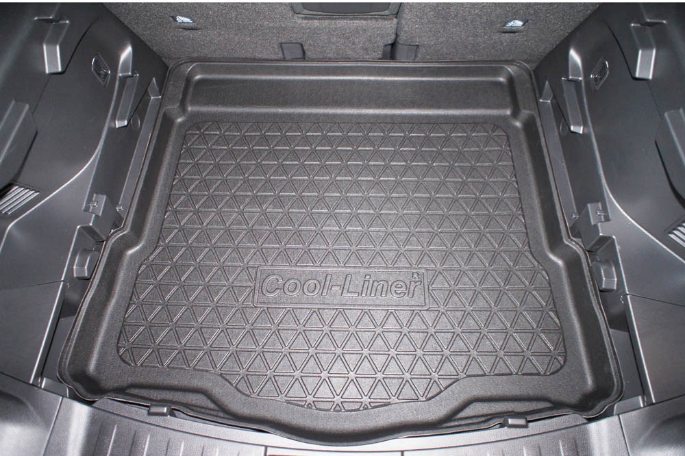  Coffre Voiture Tapis pour Nissan pour X-Trail pour X pour Trail  T32 5 Sièges Tapis De Coffre Arrière Tapis De Coffre De Voiture en Cuir  Liner Plateau De Protection Tapis