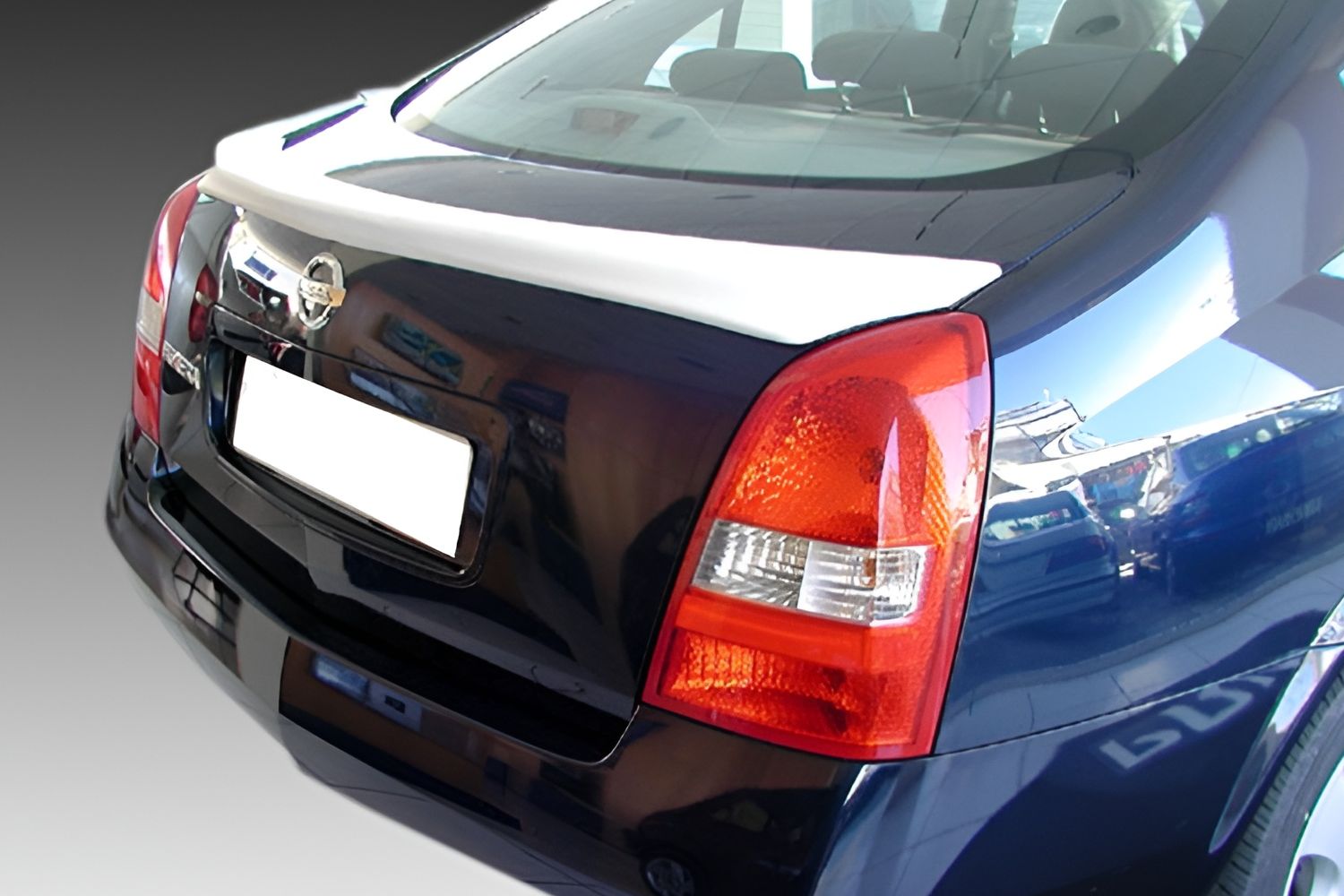 Heckspoilerlippe passend für Nissan Primera (P12) 2001-2008 4-Türer Limousine