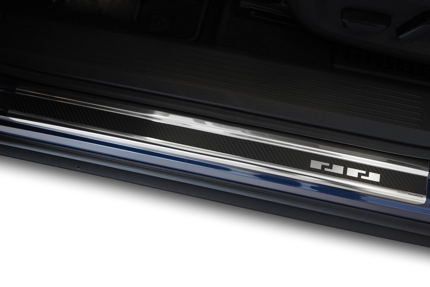 Instaplijsten geschikt voor Nissan X-Trail IV (T33) 2021-heden RVS - carbon folie