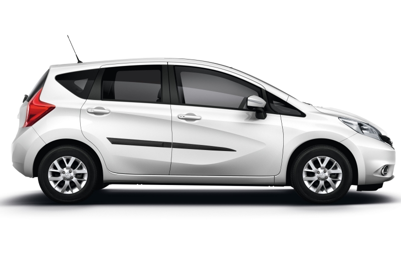 Seitenschutzleisten passend für Nissan Note (E12) 2013-heute 5-Türer Schrägheck Set