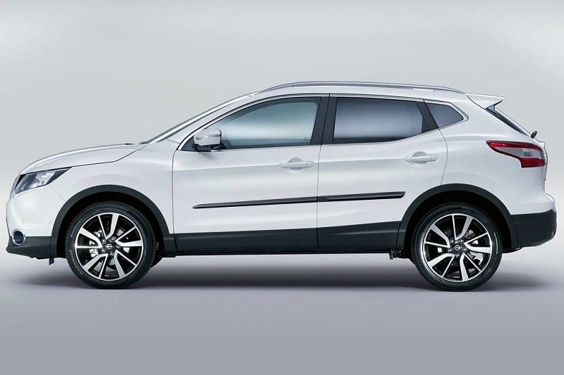 Baguettes protection convient à Nissan Qashqai (J11) 2013-2021 ensemble