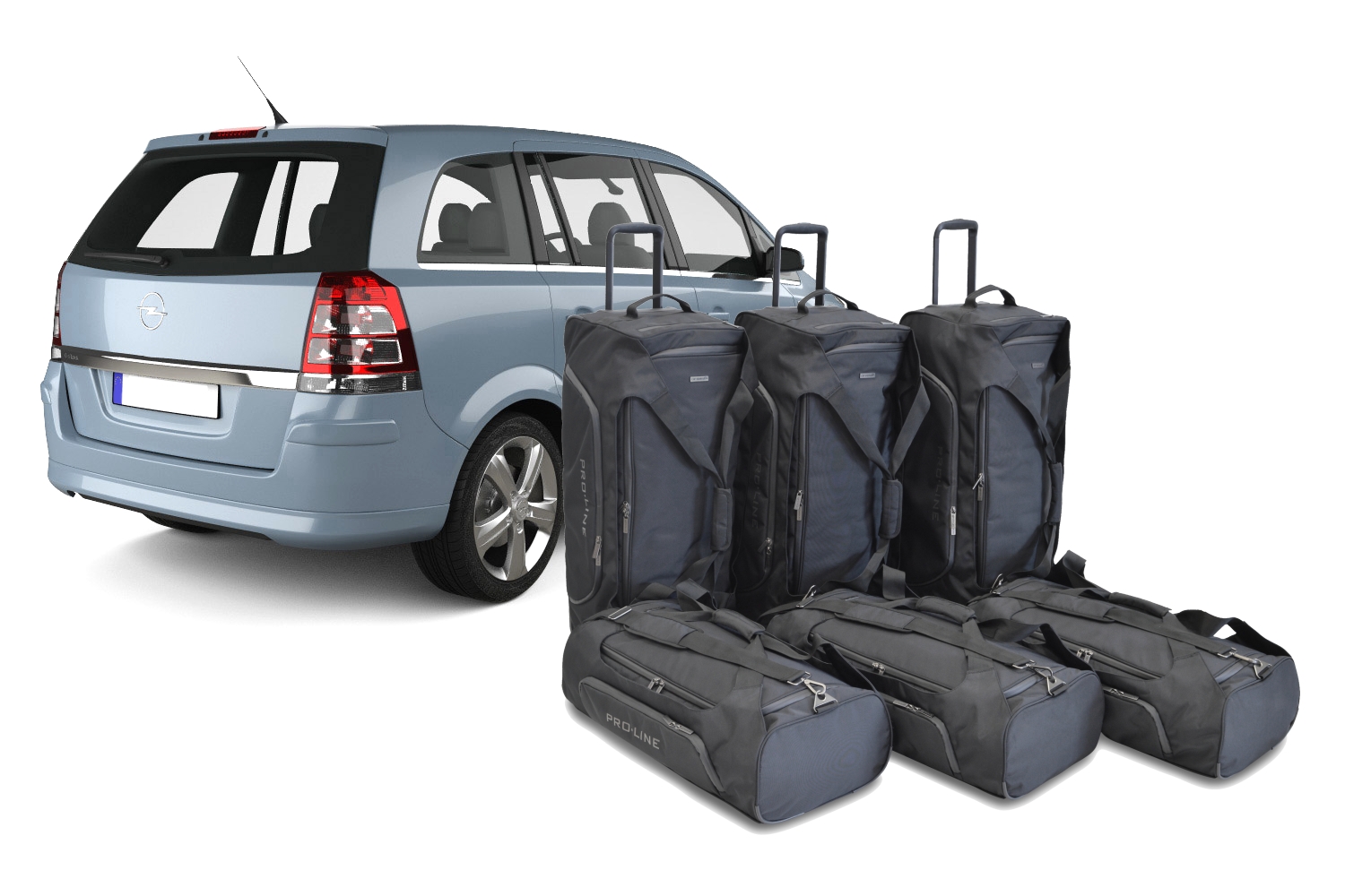 Set de sacs de voyage convient à Opel Zafira B 2005-2011 Pro.Line