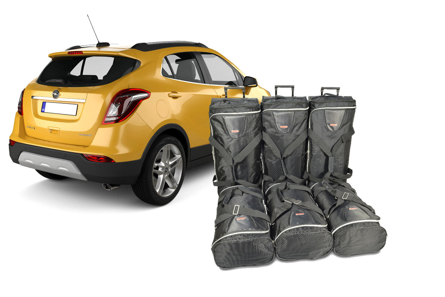 Set de sacs de voyage Opel Mokka B 2020-présent 5 portes bicorps