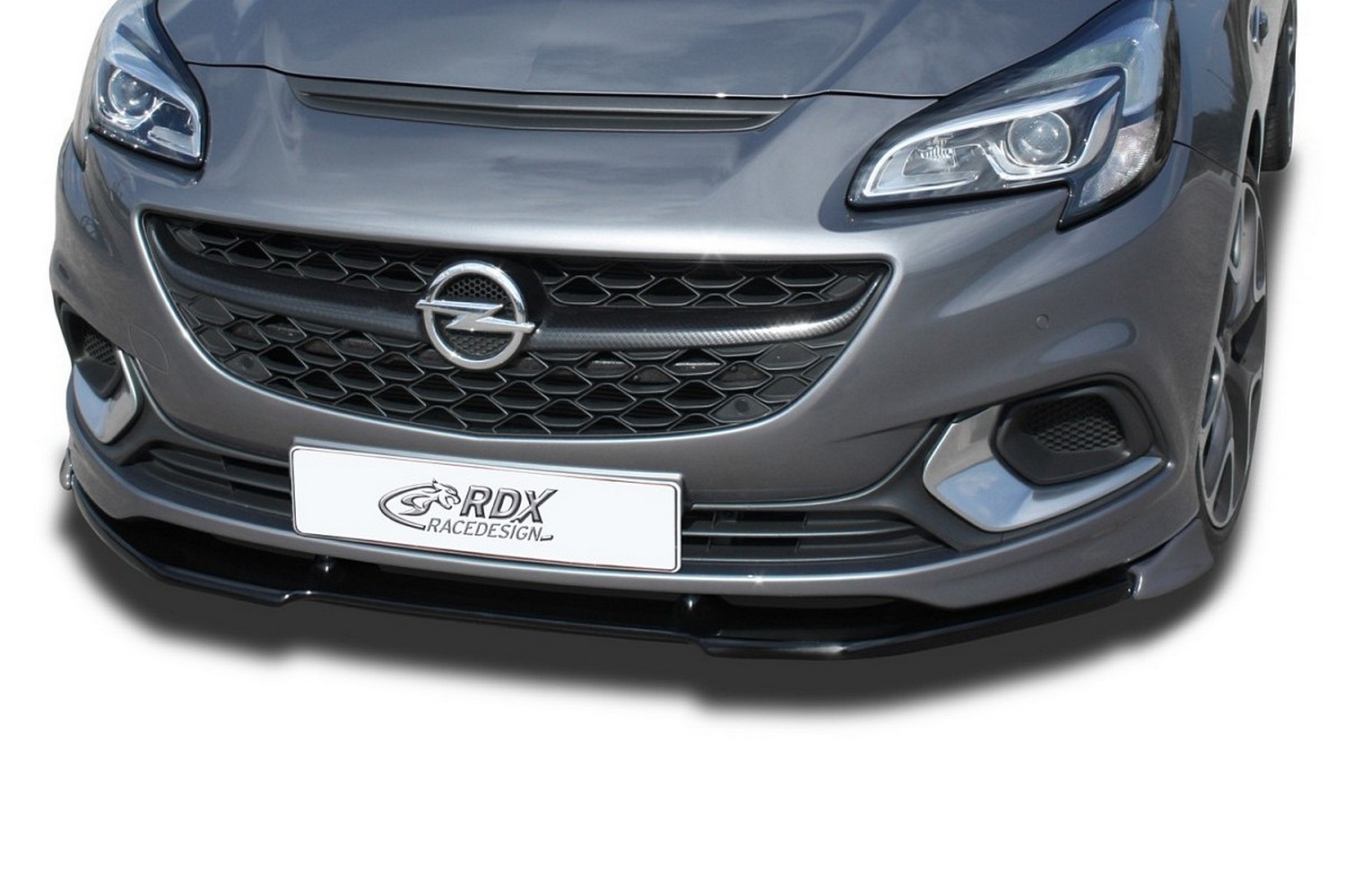 Spoiler avant convient à Opel Corsa E 2014-2019 3 & 5 portes bicorps Vario-X PU
