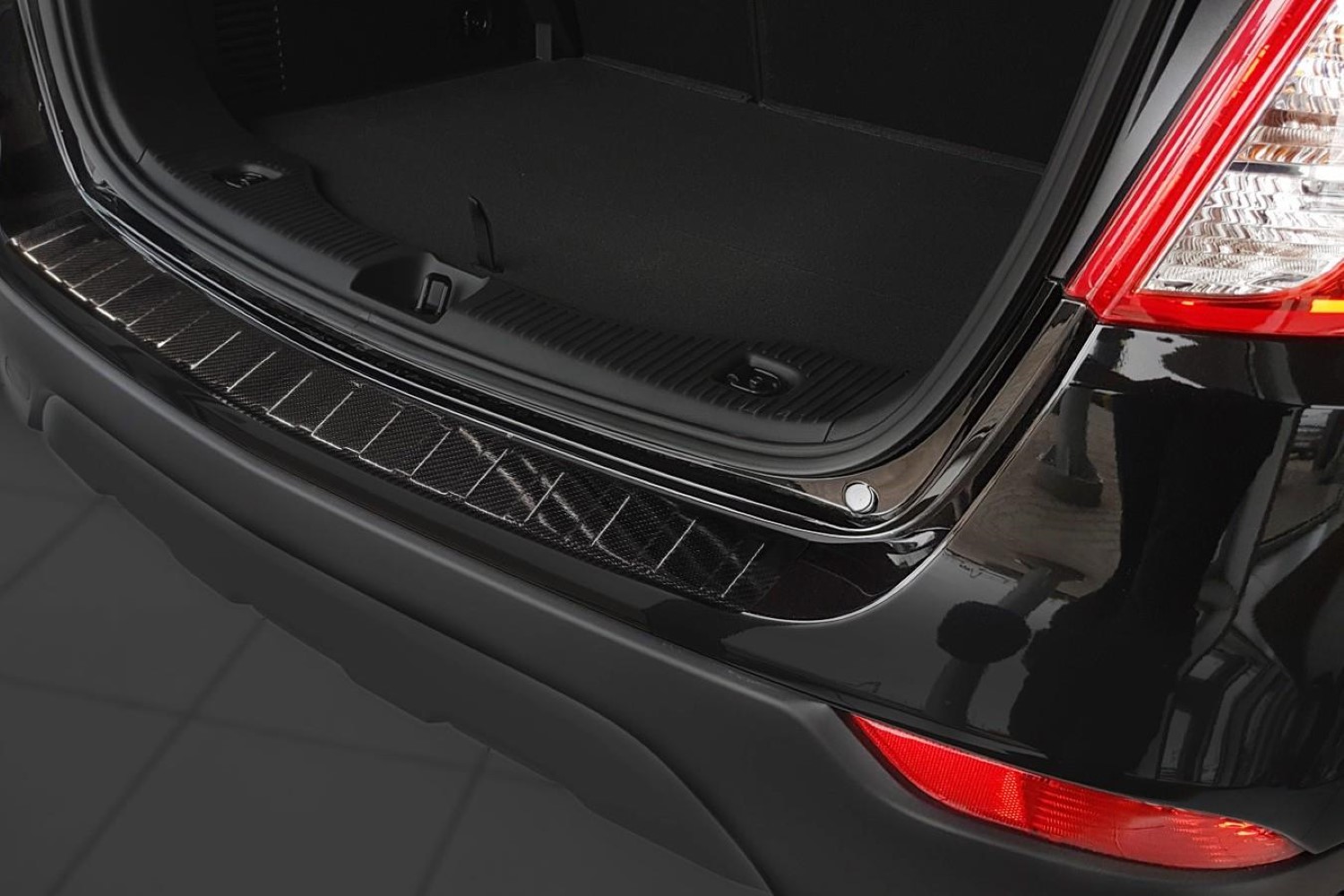 Chrome Autostyle 2/51009 Black Mirror Stainless Steel Rear Bumper Protector Opel Mokka X 2016-Ribs Chrome Autostyle 2/51009 Black Mirror Stainless Steel Rear Bumper Protector Opel Mokka X 2016-Ribs