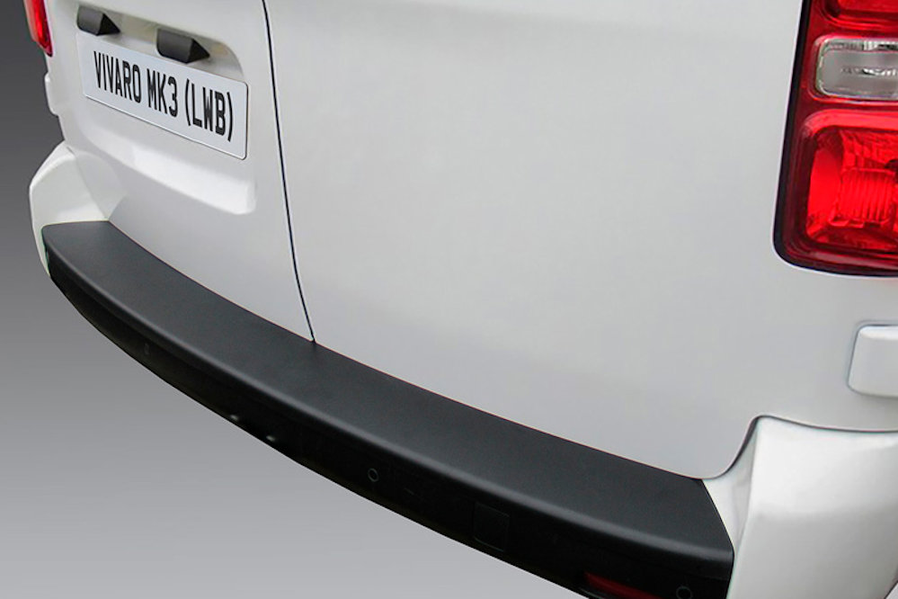 Protection de seuil de coffre convient à Opel Vivaro C 2019-présent ABS - noir mat