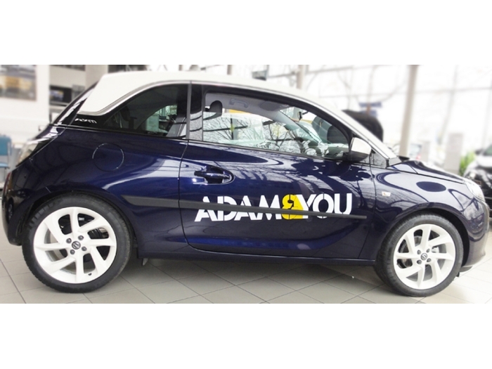 Stootstrips geschikt voor Opel Adam 2013-2019 3-deurs hatchback set zijportieren