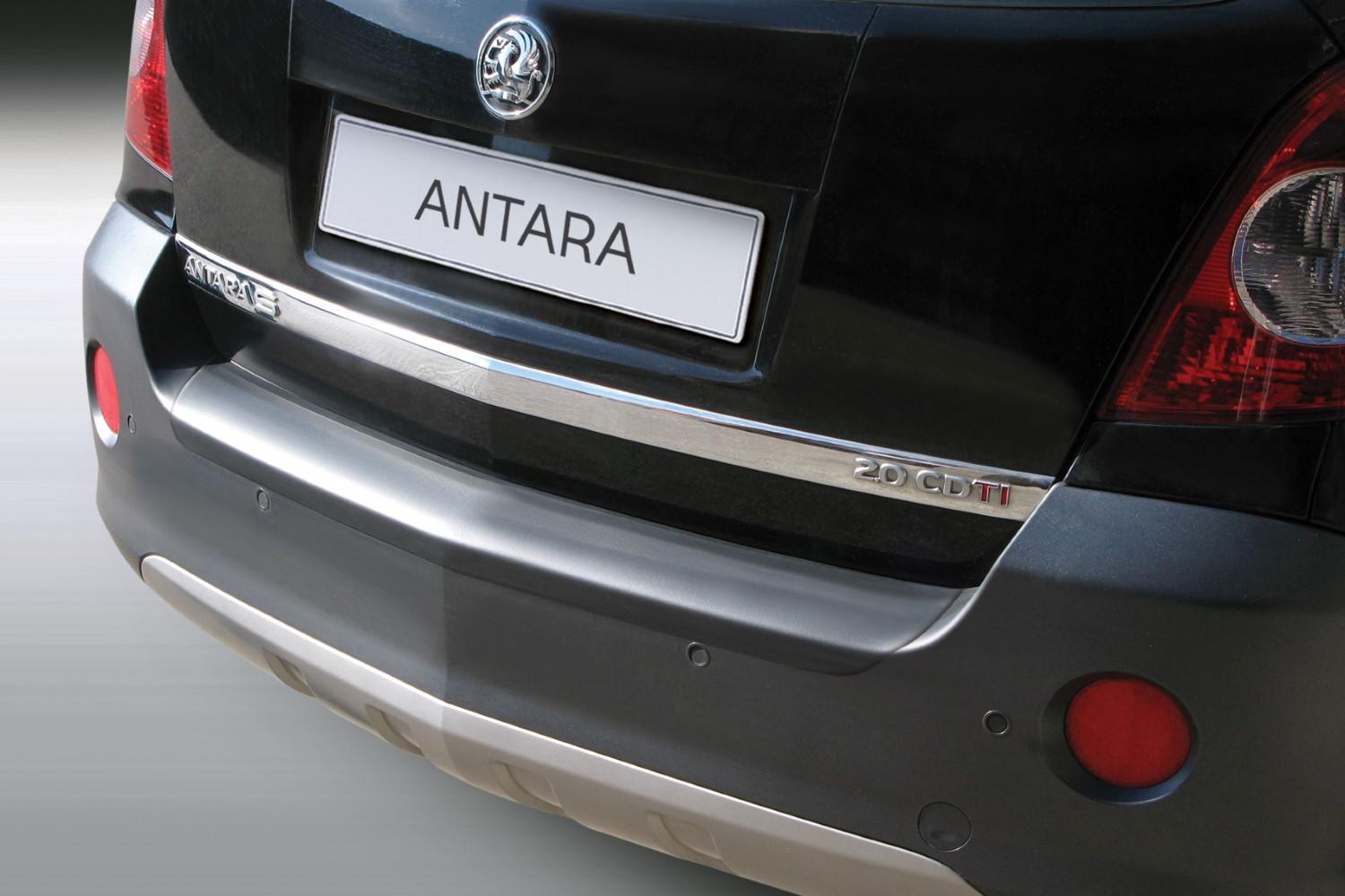 Rear bumper protector Opel Antara 2006-2015 ABS - matt black
