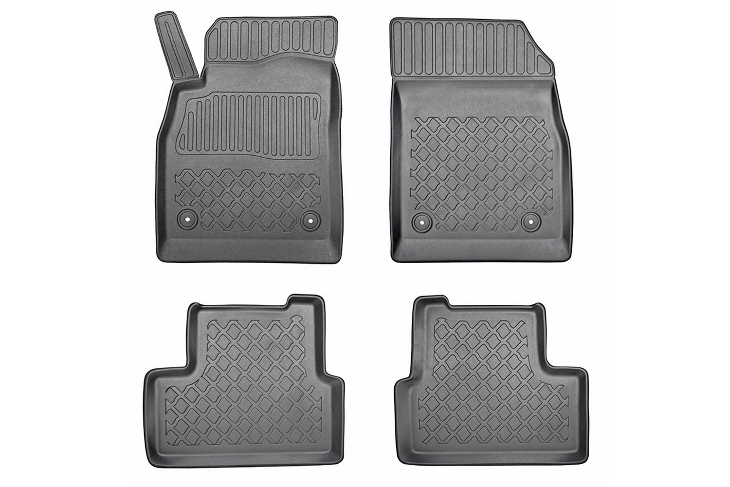 Car mats suitable for Opel Astra J 2009-2015 5-door hatchback Guardliner PE/TPE rubber