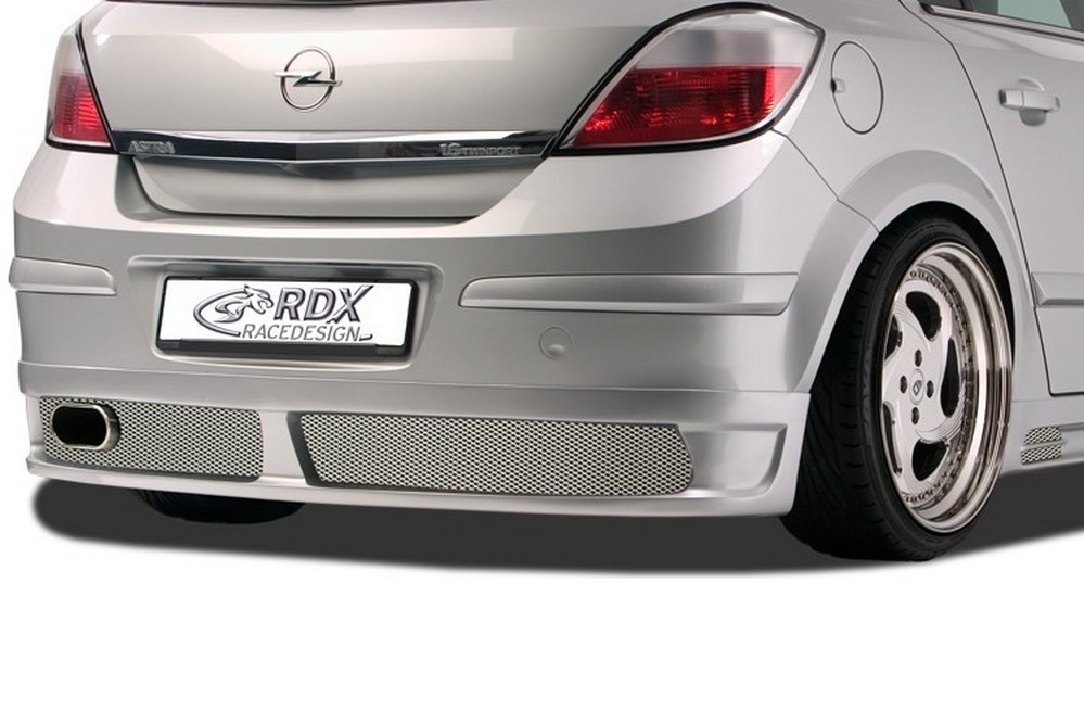 Rear skirt Opel Astra H 2004-2010 5-door hatchback PU