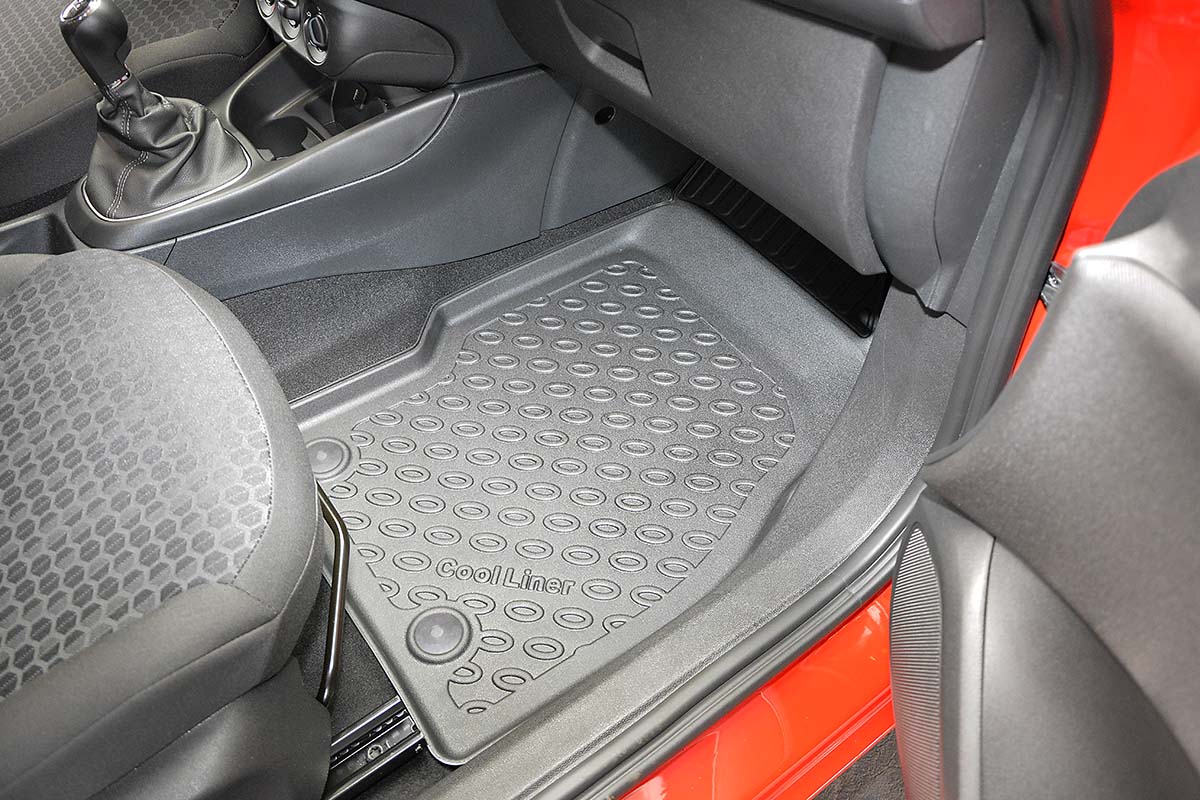 Car mats Opel Corsa D 2006-2014 3 & 5-door hatchback Cool Liner PE/TPE  rubber