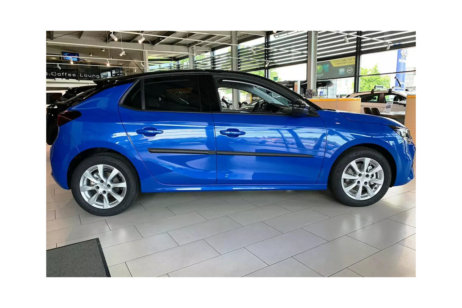 Door protectors suitable for Opel Corsa F 2019-present 5-door hatchback set