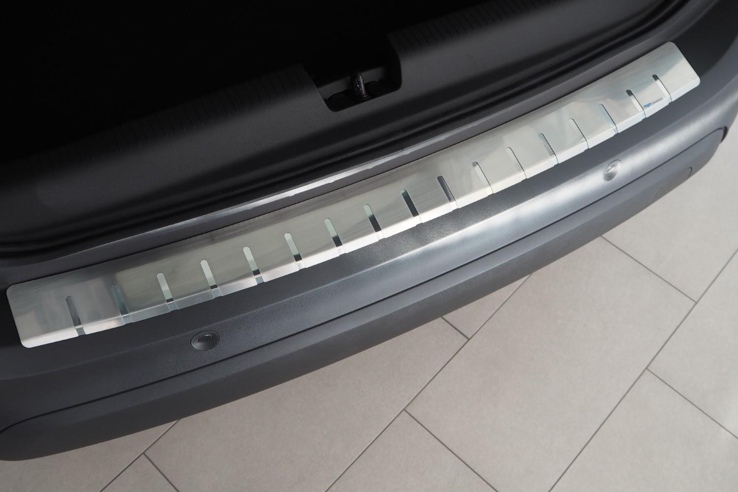 Bumperbeschermer geschikt voor Opel Crossland X 2017-heden RVS geborsteld