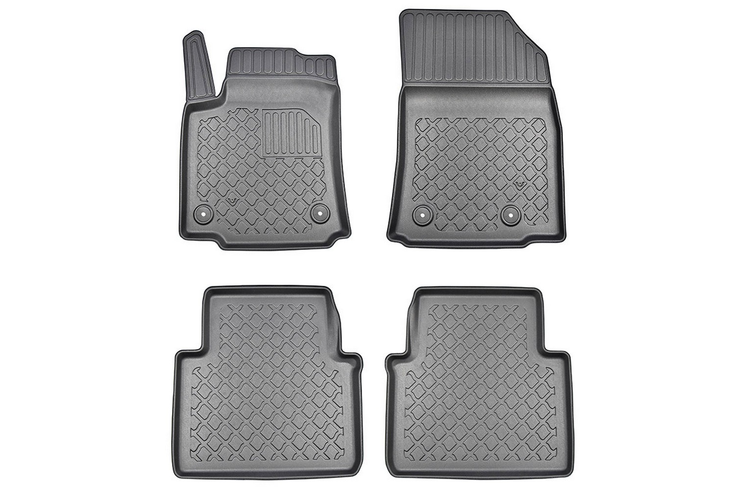 Automatten geschikt voor Opel Crossland X 2017-heden Guardliner PE/TPE rubber