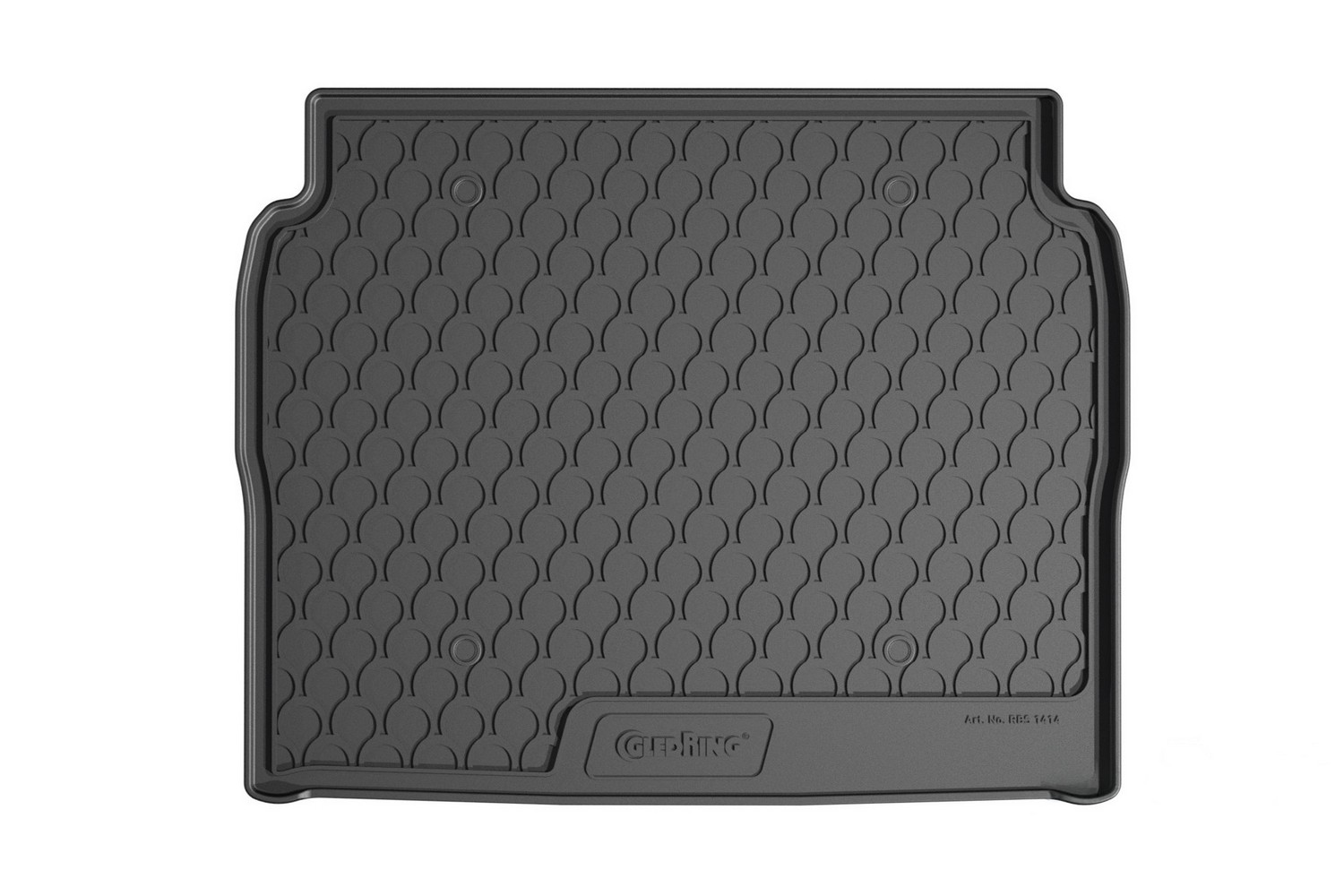 Boot mat suitable for Opel Frontera III 2024-present anti slip Rubbasol rubber
