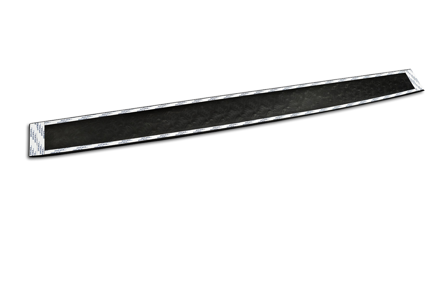 Rear bumper protector suitable for Opel Vivaro B 2014-2019 aluminium diamond plate matt black (6)