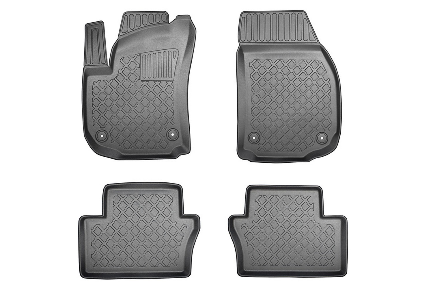 Automatten geschikt voor Opel Zafira B 2005-2011 Guardliner PE/TPE rubber