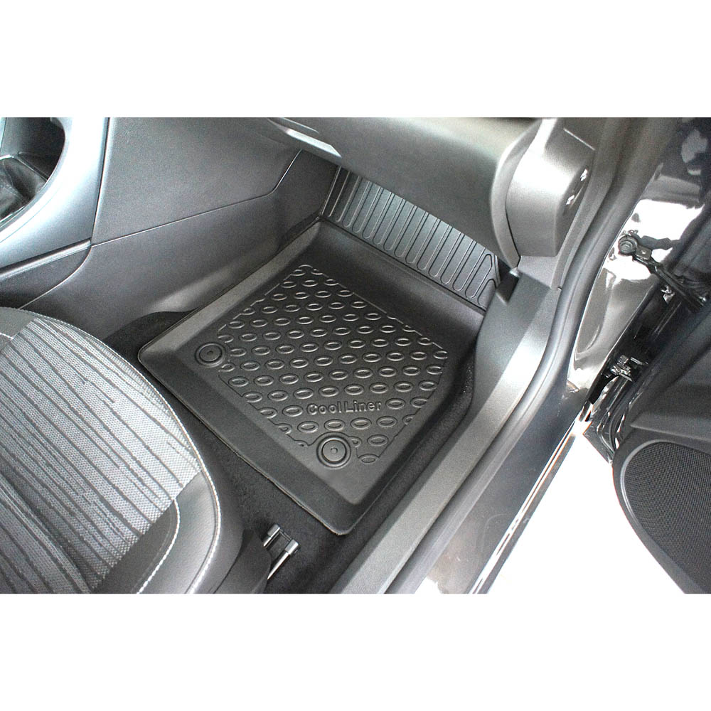 Vauxhall astra 2010-2015 neuf noir ajustée heavy duty caoutchouc voiture tapis de sol 