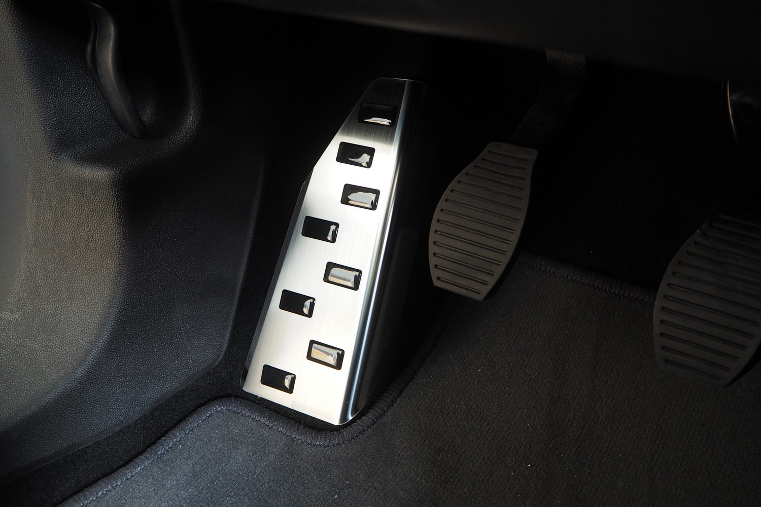 Voetsteunafdekking geschikt voor Opel Corsa E 2014-2019 3 & 5-deurs hatchback RVS geborsteld