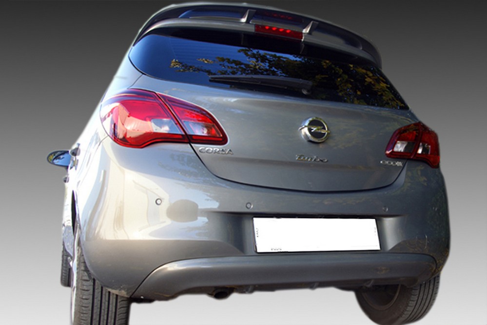 Rear diffuser Opel Corsa E 2014-2019 3 & 5-door hatchback ABS