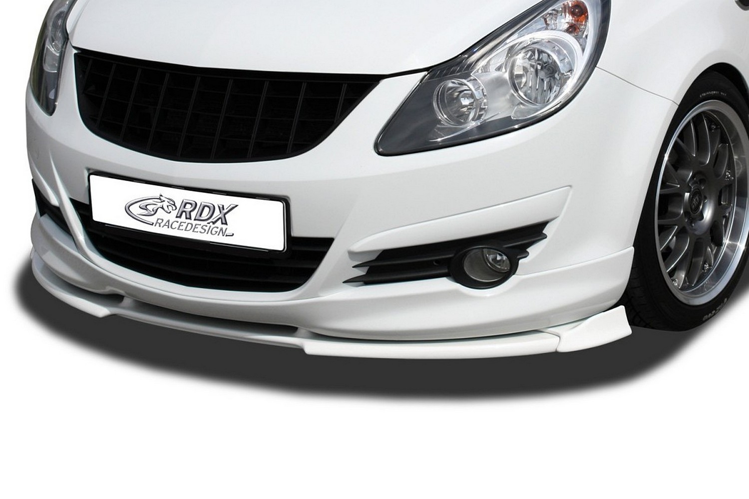Front spoiler suitable for Opel Corsa D 2006-2010 3 & 5-door hatchback Vario-X PU