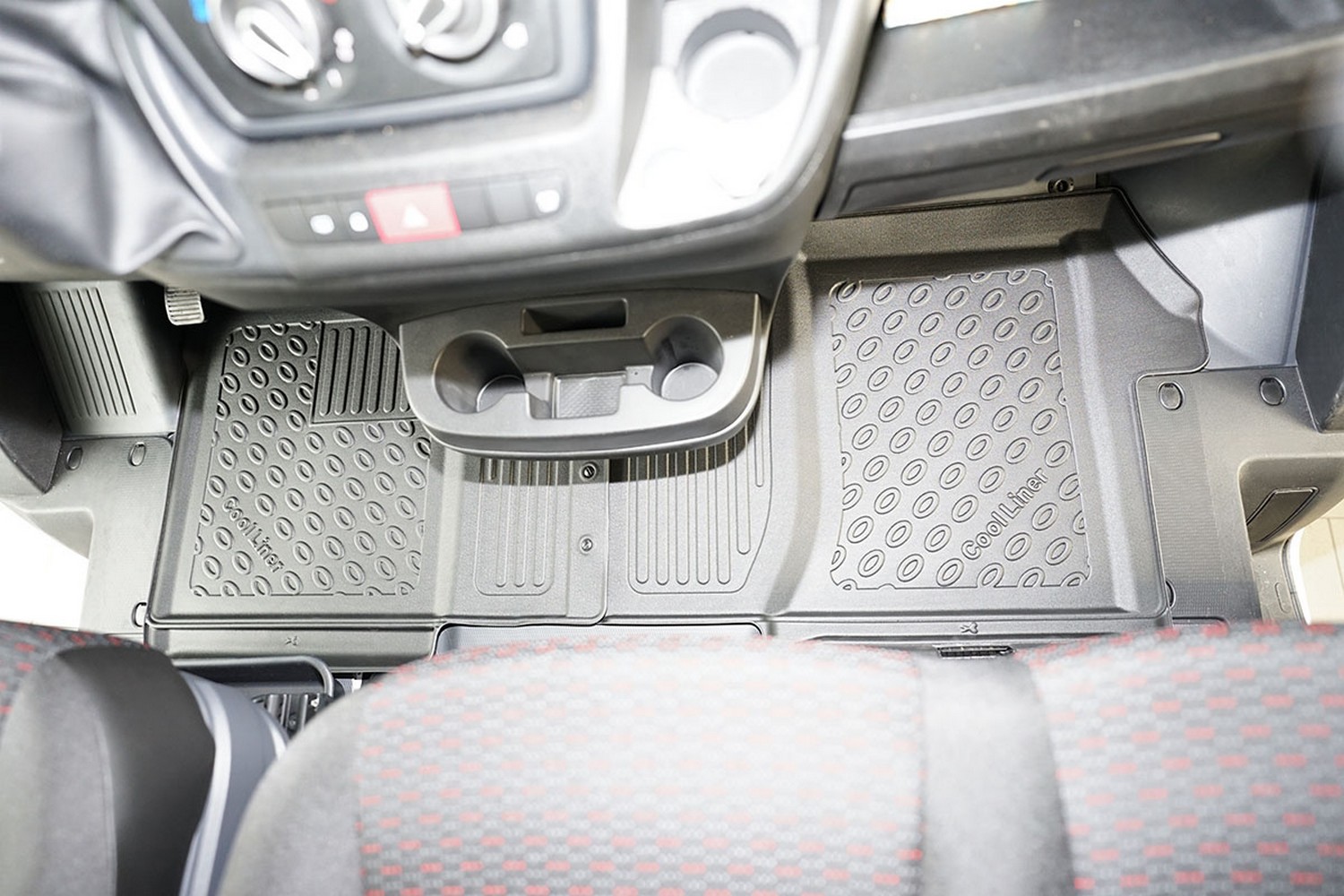 Car mats suitable for Opel Movano C 2021-present Cool Liner PE/TPE rubber (OPE2MOFM-C) (4)