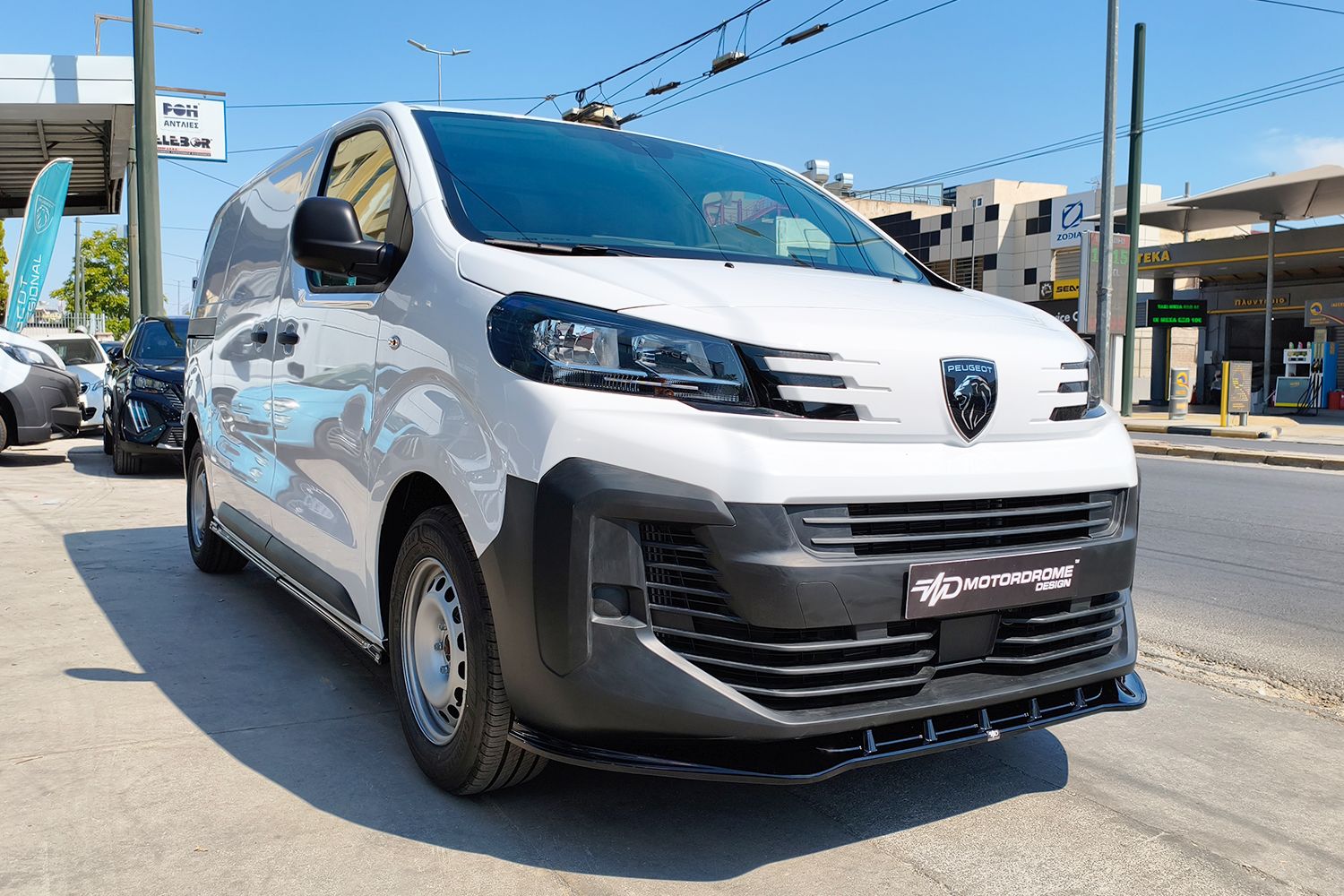 Spoiler avant convient à Opel Zafira Life 2025-présent Spoiler avant convient à Opel Zafira Life 2025-présent