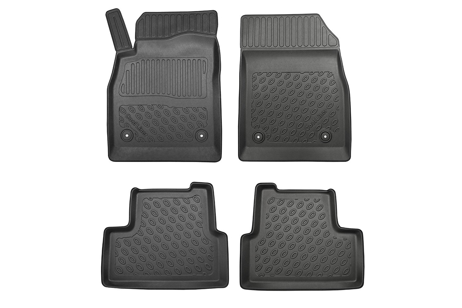 Car mats suitable for Opel Astra J 2012-2015 4-door saloon Cool Liner PE/TPE rubber