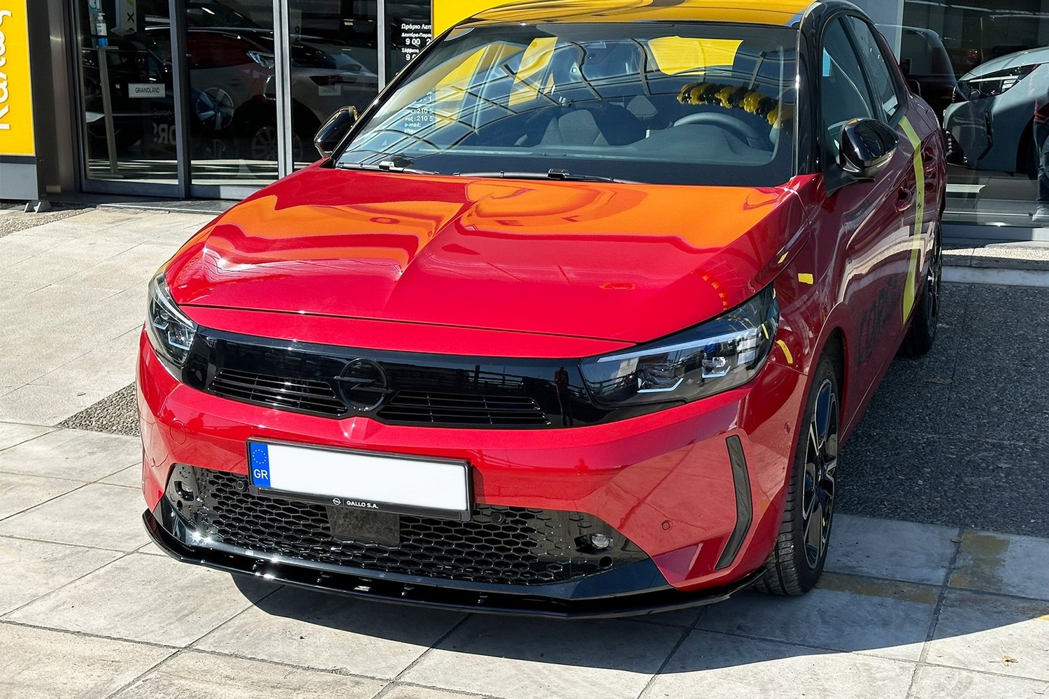Spoiler avant Opel convient à Corsa F 2024-présent 5 portes bicorps