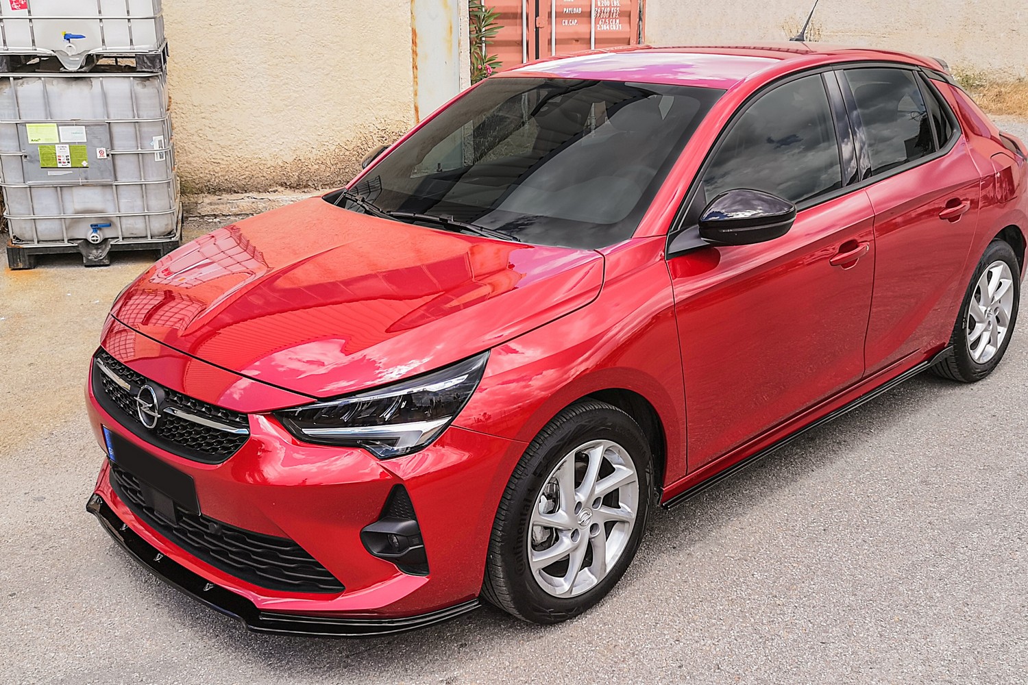 Side skirts Opel Corsa F 2019-present 5-door hatchback ABS (2) Side skirts Opel Corsa F 2019-present 5-door hatchback ABS (2)