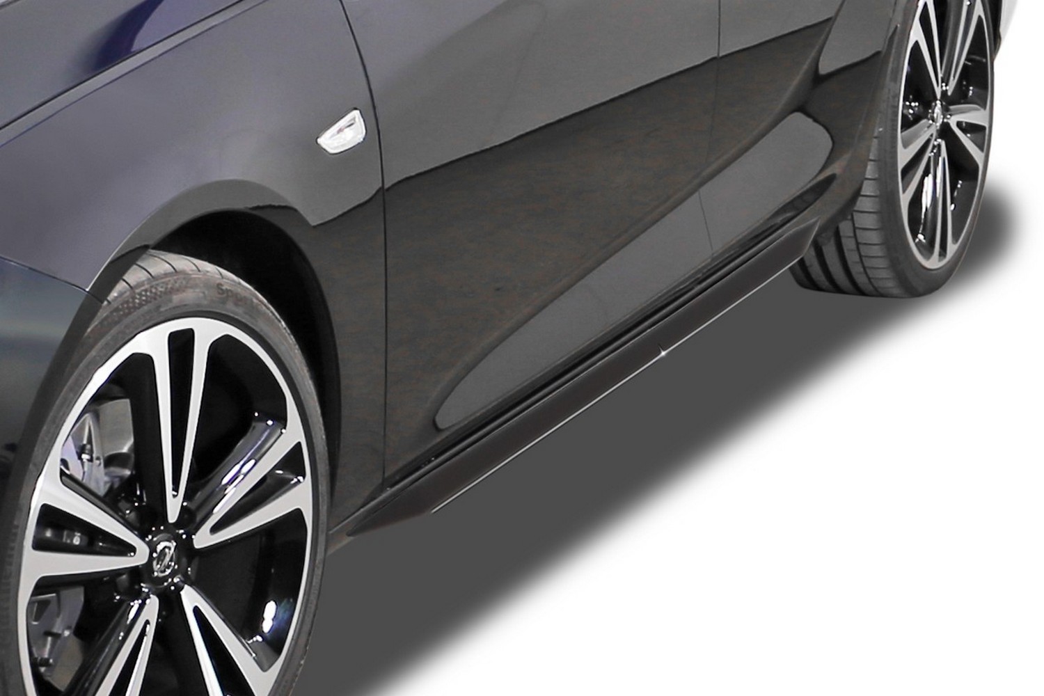 Side skirts suitable for Opel Insignia B Sports Tourer 2017-2022 wagon &#34;Slim&#34; ABS