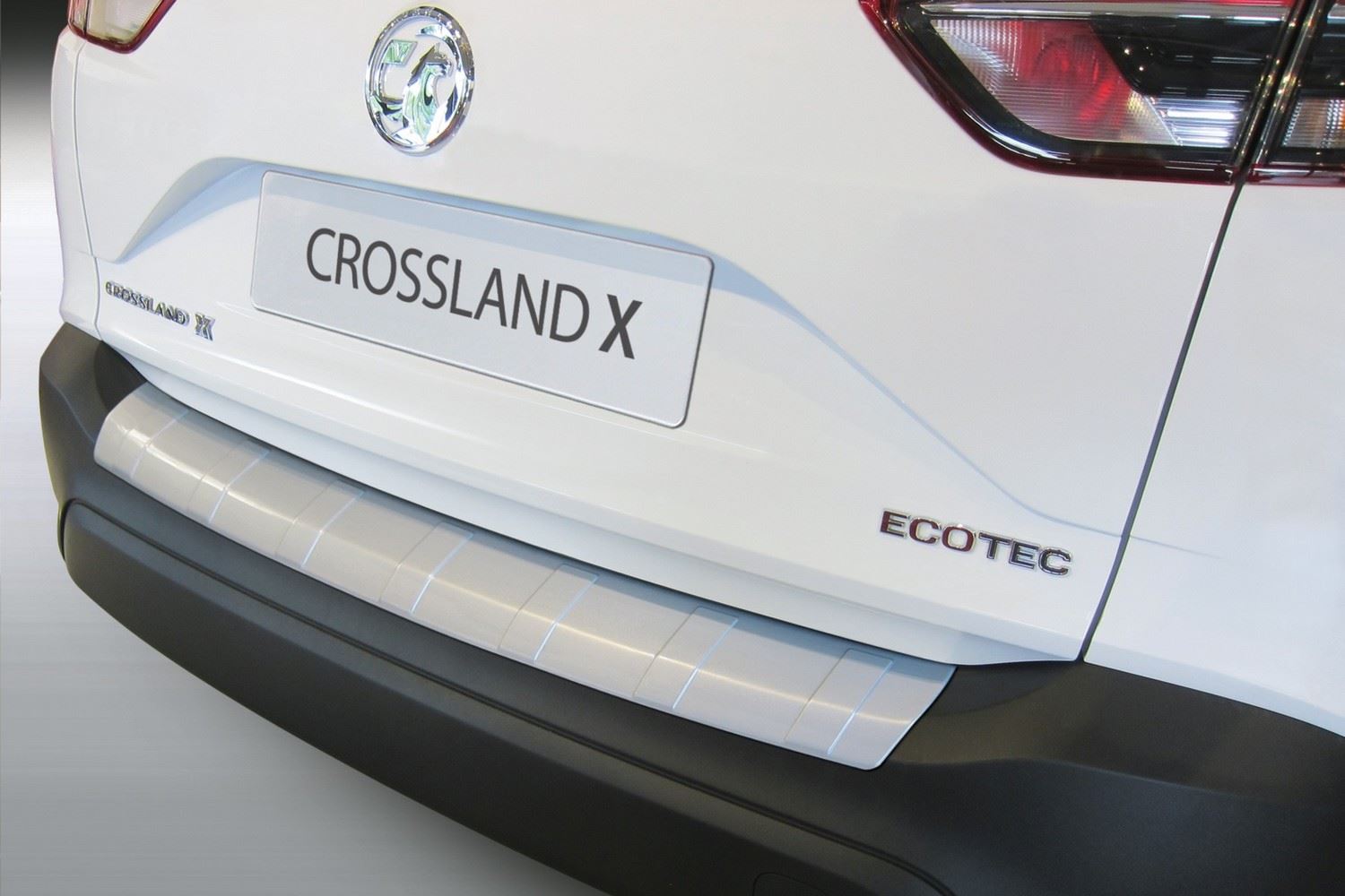 Bumperbeschermer geschikt voor Opel Crossland X 2017-heden ABS - matzwart
