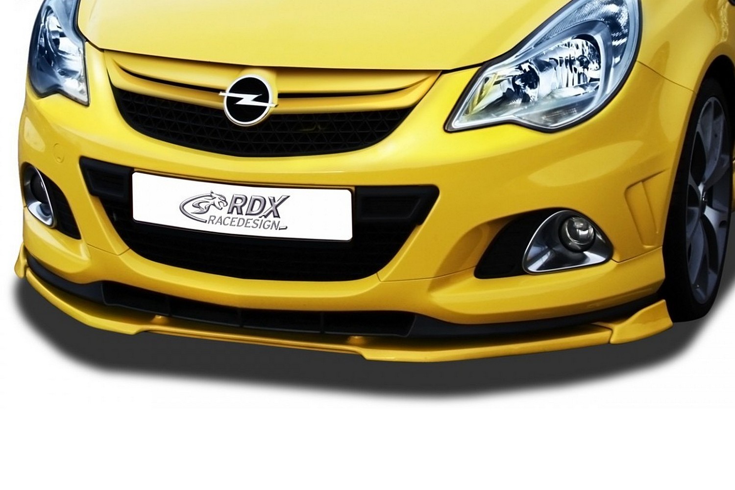 Front spoiler suitable for Opel Corsa D 2010-2014 3 & 5-door hatchback Vario-X PU
