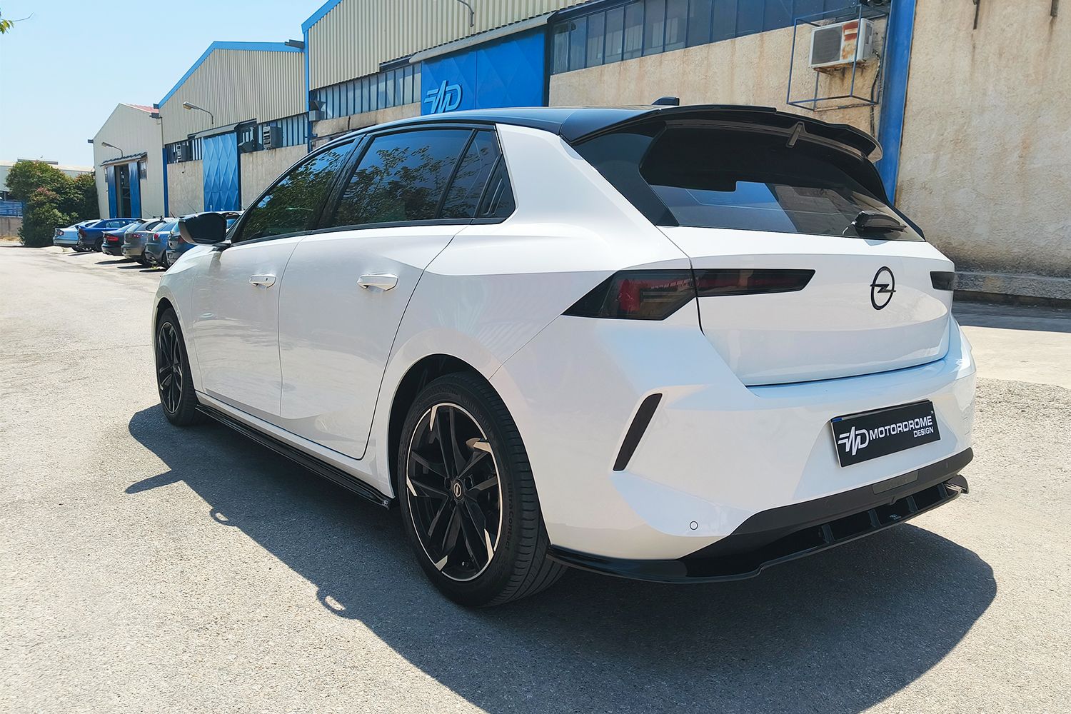 Side skirts suitable for Opel Astra L 2021-present 5-door hatchback - painted (4)