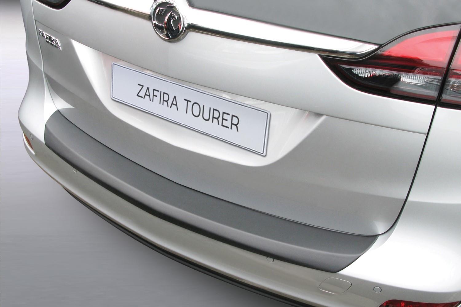 Rear bumper protector Opel Zafira Tourer C 2011-2019 ABS - matt black