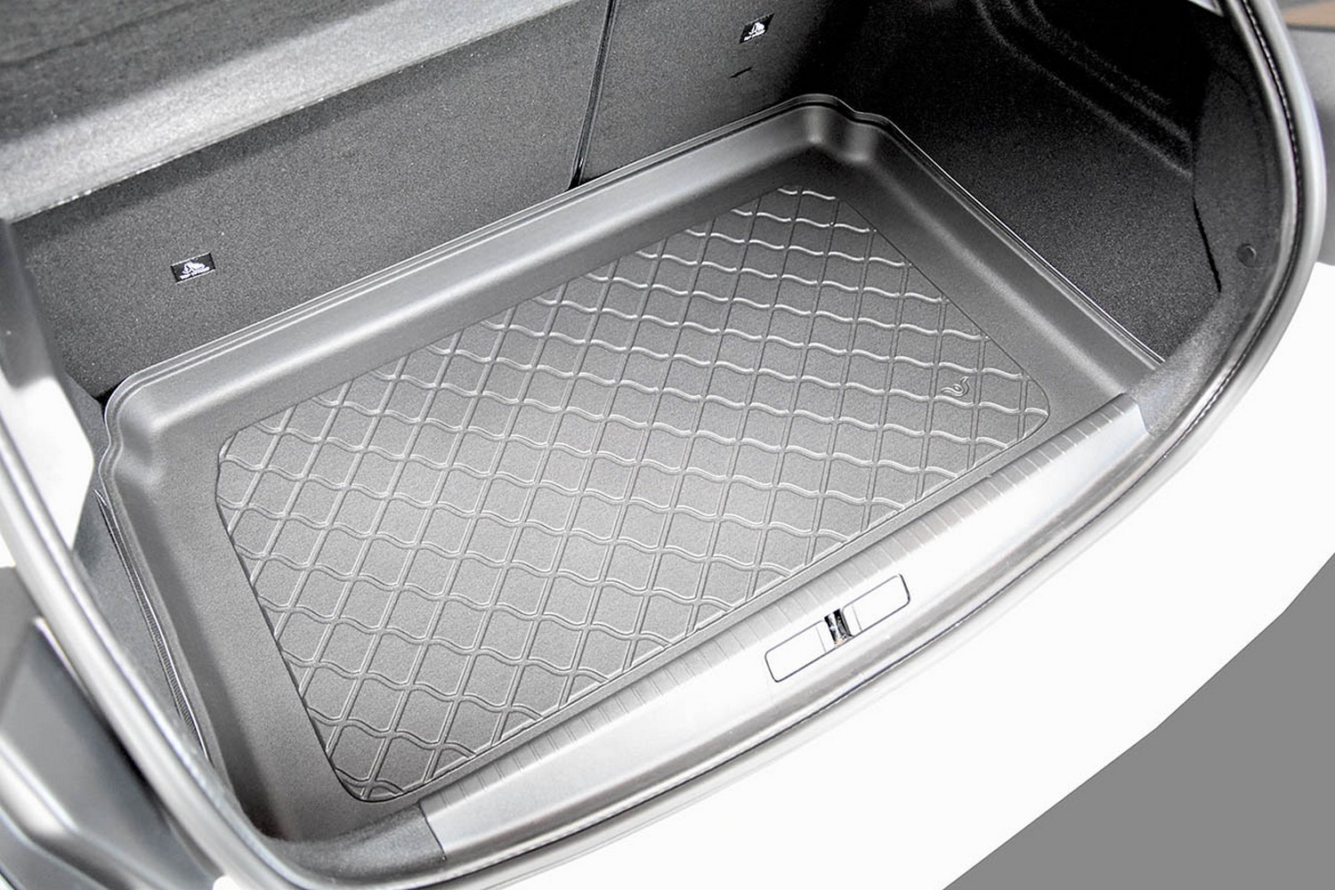 Boot mat suitable for Opel Corsa F 2019-present 5-door hatchback Guardliner anti slip PE/TPE rubber (OPE7COTM-G) (4) Boot mat suitable for Opel Corsa F 2019-present 5-door hatchback Guardliner anti slip PE/TPE rubber (OPE7COTM-G) (4)