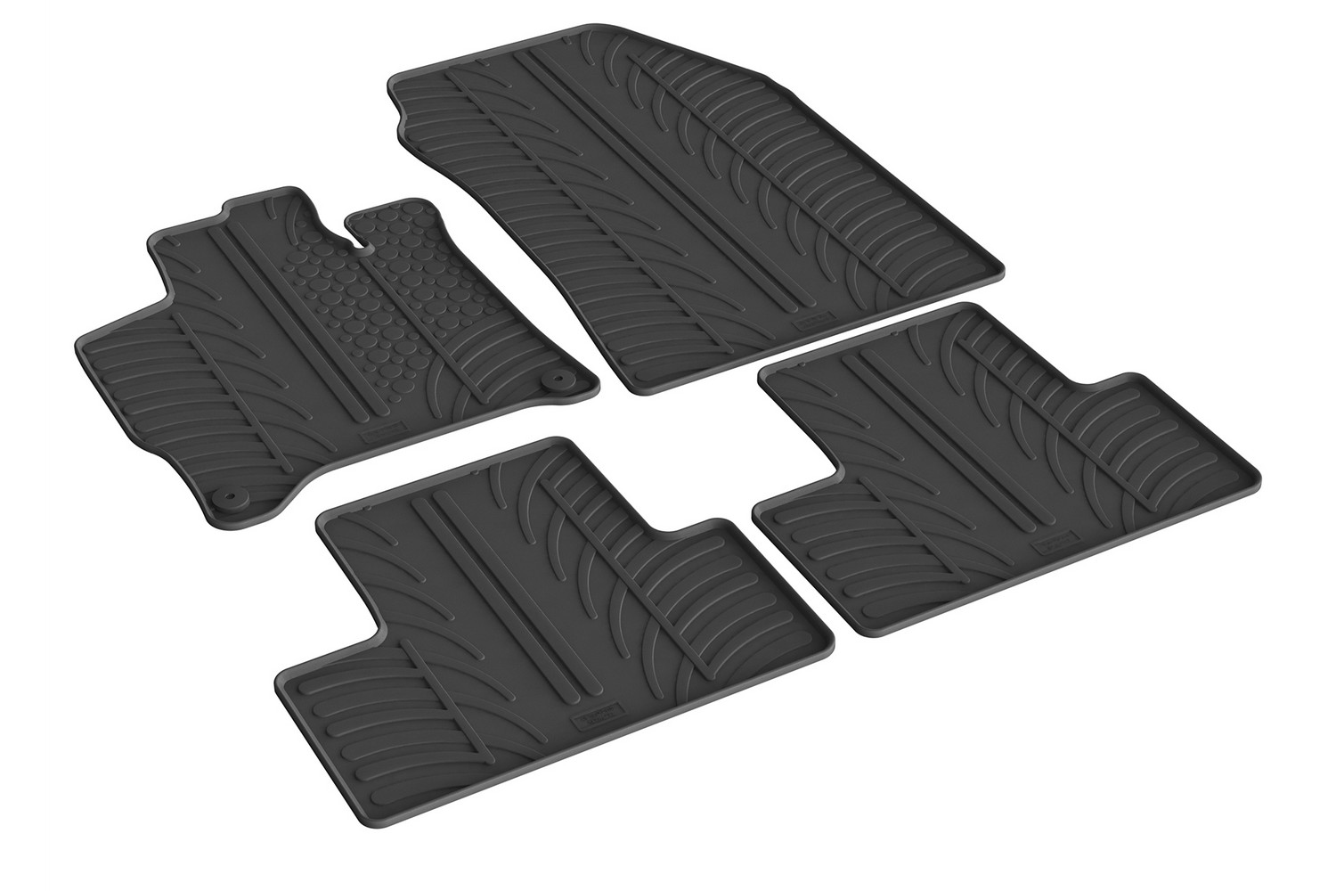 Car mats suitable for Opel Astra L 2024-present 5-door hatchback Rubbasol rubber
