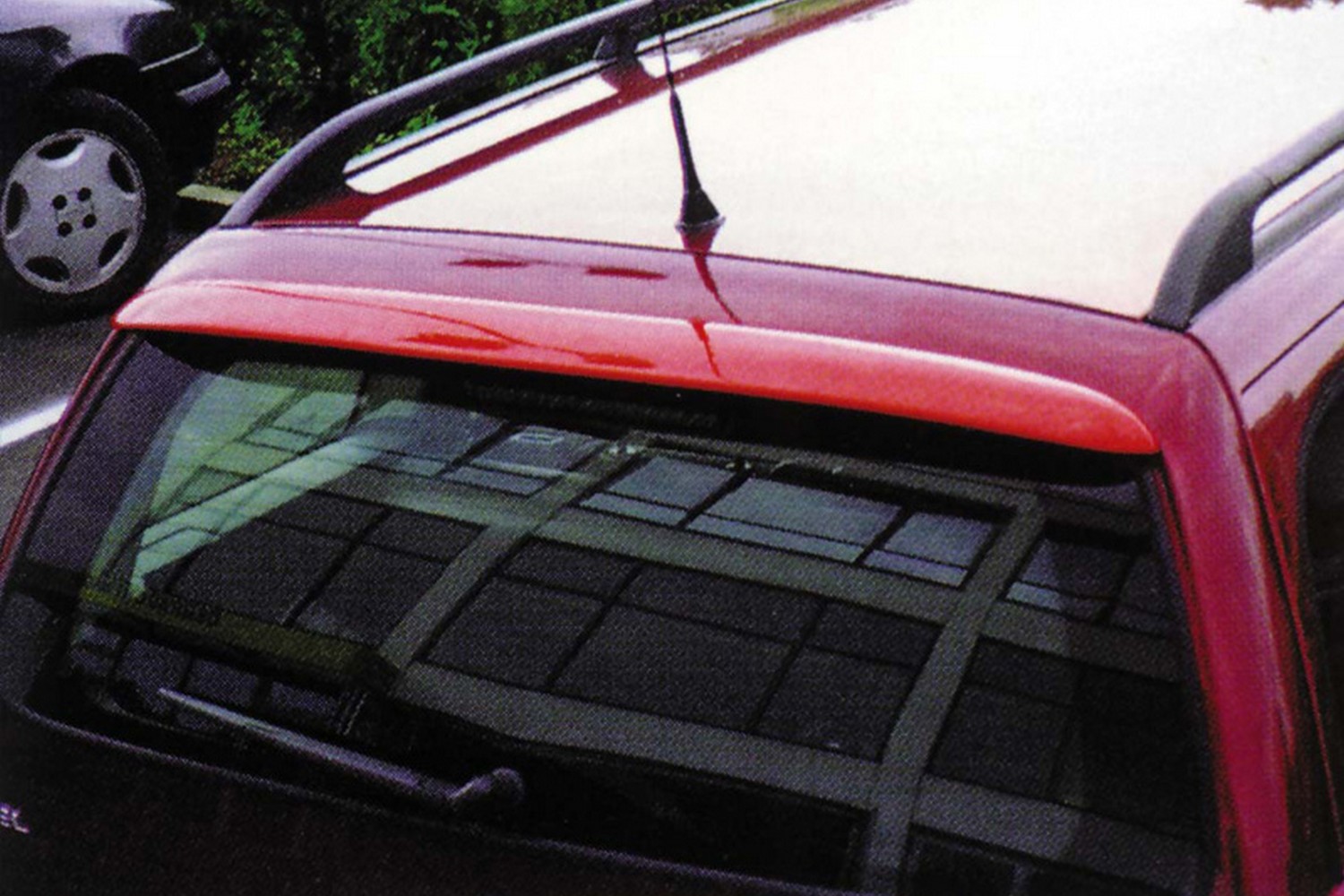 Anatomisch Spoiler Heckspoiler für Opel Astra G 1998-2006 Farbe 474 We